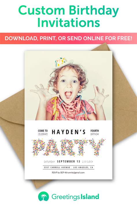 Design Your Own Birthday Invitations Free Printable Invitationpiper78