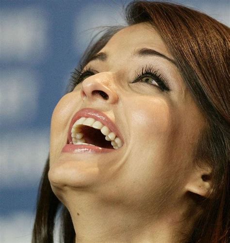 Actress Expression On Instagram Aishwarya Rai Bachchan Laughing Face