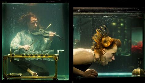 The Worlds First Underwater Band Playing Looks Like Something Out Of A Nightmare