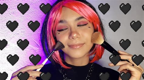Asmr E Girl Maquiando VocÊ E Girl Gives You An E Girl Makeover Roleplay Com Muitos Mouth