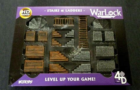 Oej Warlock Tiles Stairs And Ladders Dandd Pathfinder Terrain Scenery