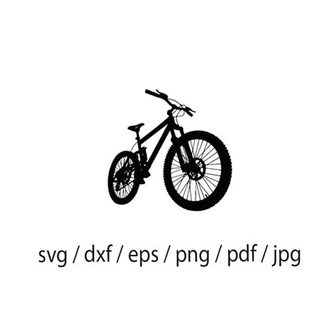 Bicycle Svg Bike Svg Bicycle Cut File Mountain Bike Svg Inspire