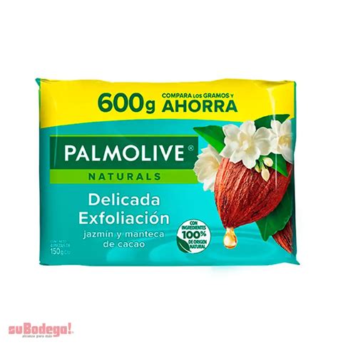 Jabón De Tocador Palmolive Naturals Jazmín Y Cacao 4150 Gr Subodega