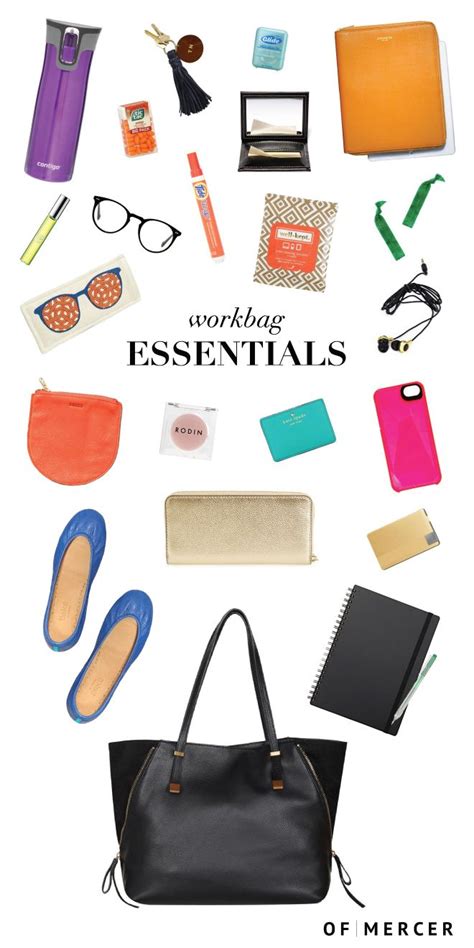Your Workbag Essentials Of Mercer Purse Essentials Work Bags