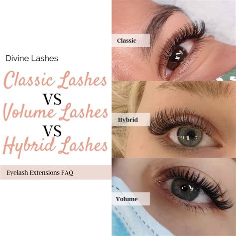 classic vs volume vs hybrid lashes compared [ultimate guide]