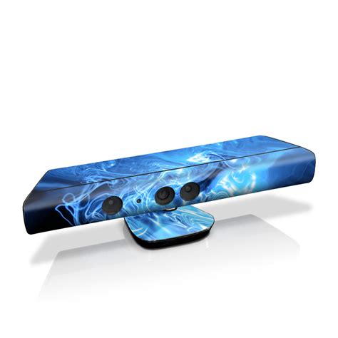 Xbox Kinect Skin Blue Quantum Waves By Gaming Decalgirl