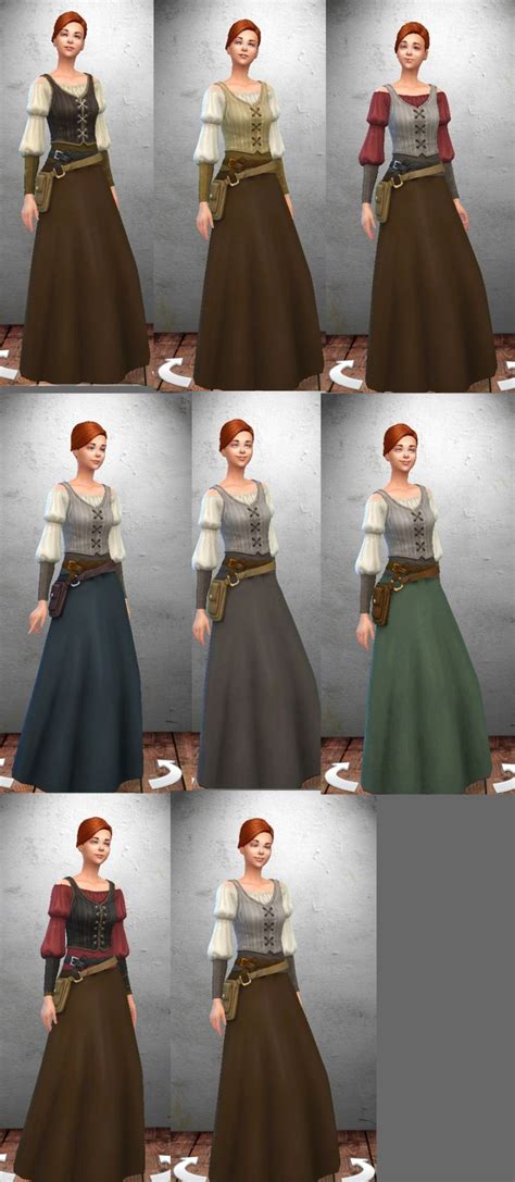 96 Best Ideas For Coloring Medieval Clothing Sims 4 Cc