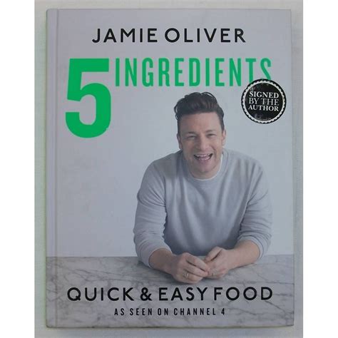 Jamie Oliver 5 Ingredients Signed By The Author For Sale In Henley