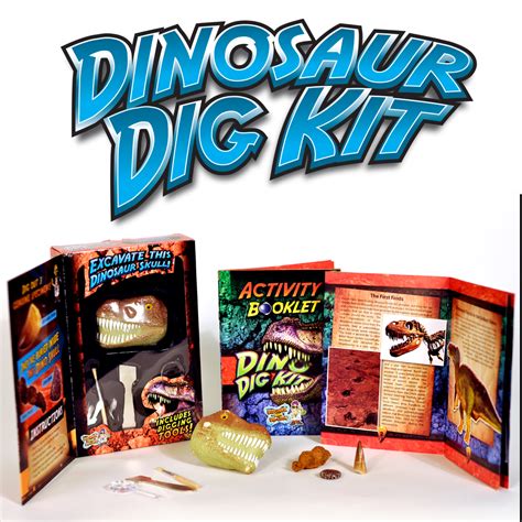 Dinosaur Fossil Dig Kits For Kids Discover With Dr Cool