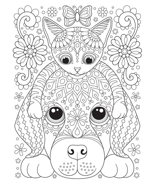 Stress Coloring Pages Animals