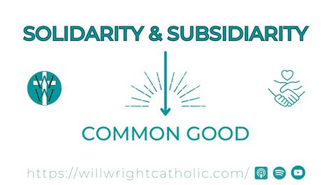 Solidarity And Subsidiarity Practical Principles From Catholic Social Teaching Youtube