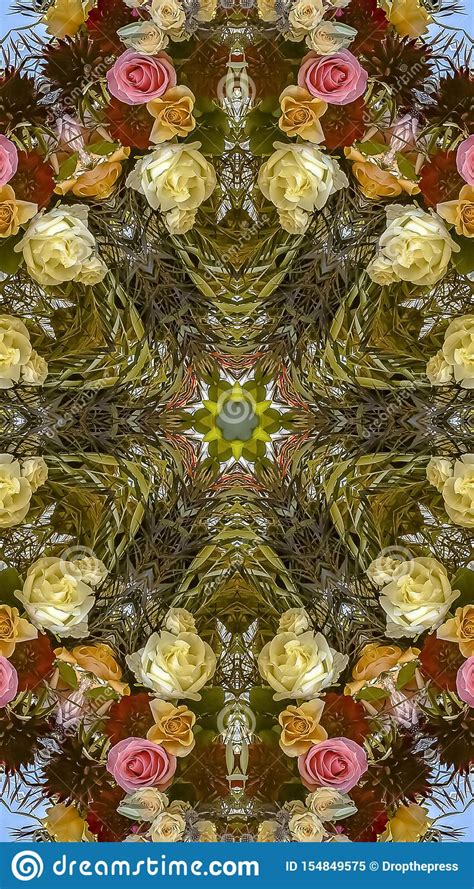 Find & download free graphic resources for flower pattern. Vertical Frame Colorful Floral Design At A Wedding Created ...