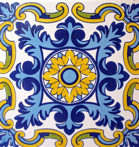 Spanish Tiles Altea Spanish Tile Tile Art Pattern Art