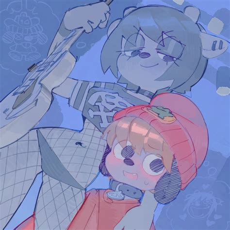 Parappa And Lammy Parappa The Rapper And More Drawn By Wamudraws