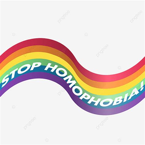 รูปหยุด Homophobia Png Rainbow Pride Wave Png รัก ประท้วง Lgbtภาพ