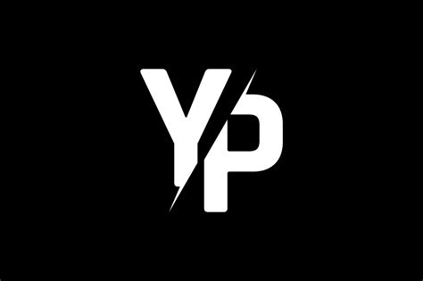 Monogram YP Logo Design Grafika Przez Greenlines Studios Creative Fabrica
