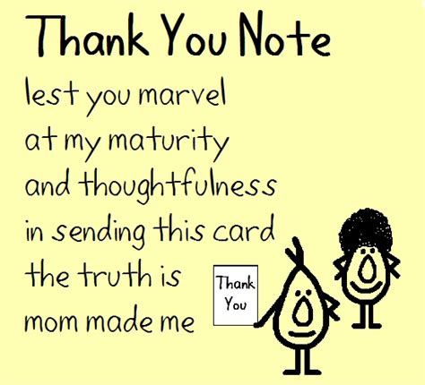 Thank You Note A Funny Poem Free For Everyone Ecards Greeting Cards