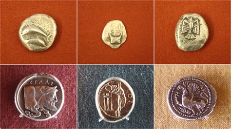 Ancient Greek Coins Illustration World History Encyclopedia