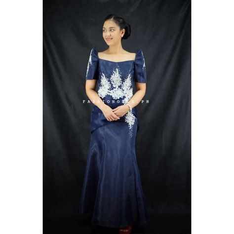 41 Filipiniana Mestiza Gown Ideas Filipiniana Filipiniana Dress Modern Filipiniana Dress Art