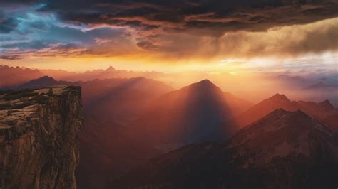 Dreamy Mountains Sunset 8k Hd Nature 4k Wallpapers Images