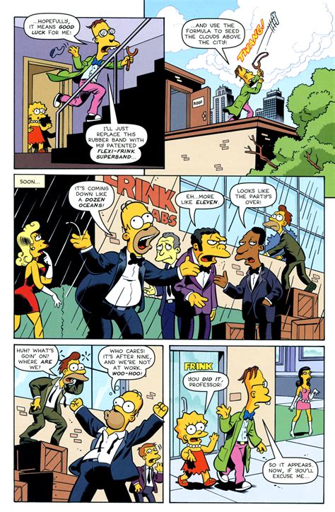Read Online Simpsons One Shot Wonders Professor Frink Comic Issue Full