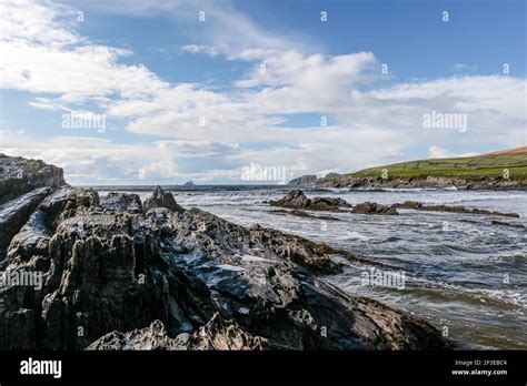 St Finians Bay On The Skellig Ring County Kerry Ireland Stock Photo