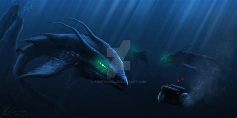 Sea Monster By Terrykong On Deviantart