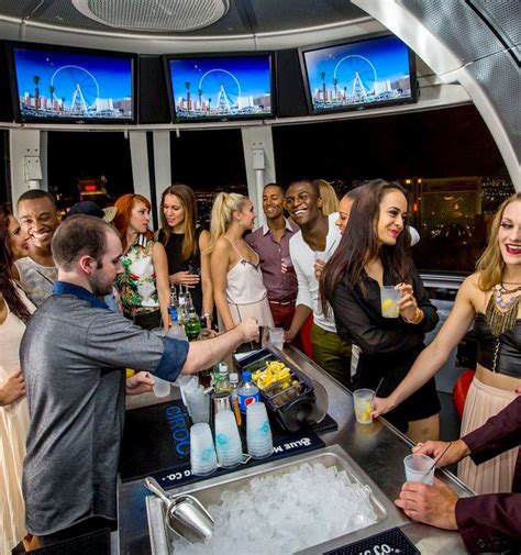 Happy Half Hour On The High Roller Observation Wheel Open Bar Great For Groups Instagram