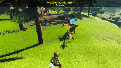 Weapon Randomizer The Legend Of Zelda Breath Of The Wild Wiiu Mods