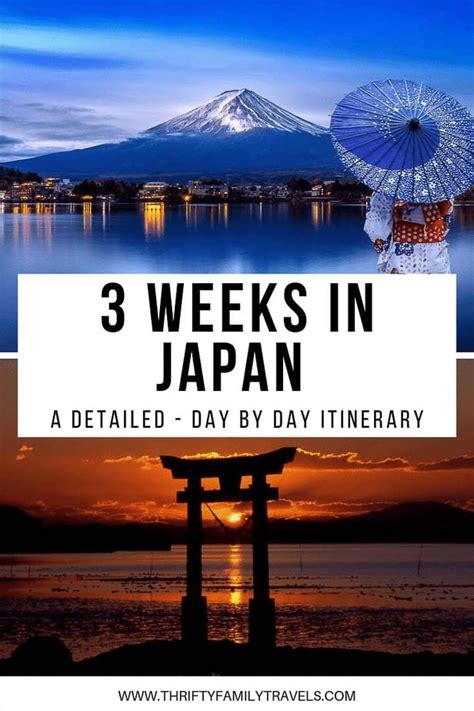 The Ultimate And Detailed 3 Week Japan Itinerary With Kids Japan