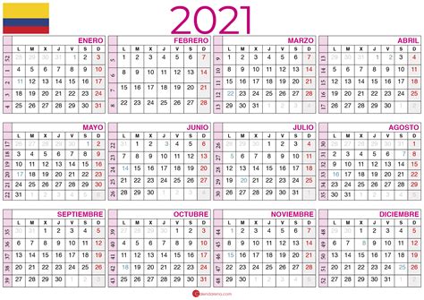 Agosto 2021 Calendario Con Festivos El 2021 Contará Con 9 Festivos Y