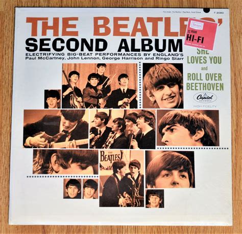 The Beatles Beatles Second Album Original 1964 Factory Sealed First Pressing