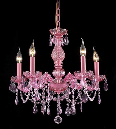 Distinguish your style with a unique chandelier from shades of light. 15 Alluring Pink Chandeliers for a Girl's Bedroom | Home ...