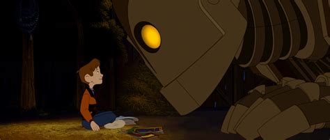 The robot, created with computer graphics, is seamlessly included with the. Vin Diesel Teases Possibility of The Iron Giant 2