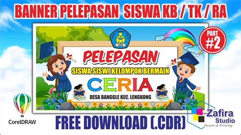 Download Banner Pelepasan Siswa Paud Tk Kb Ra 2023 Part2 Free