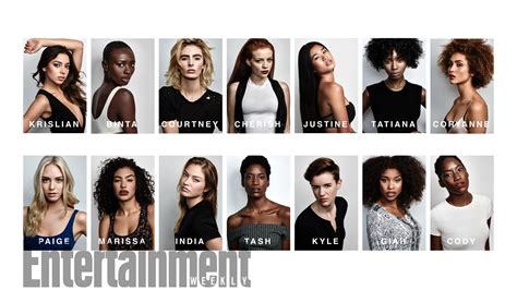 The Contestants Of Vh1s Americas Next Top Model Cycle 23