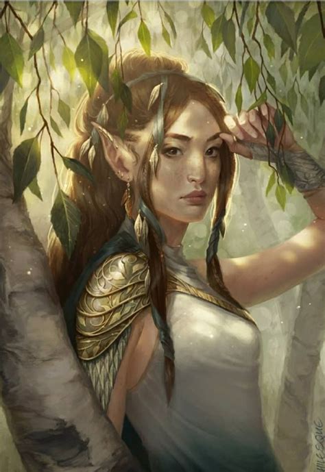 Pin By Milenia On Elfos Elves Fantasy Character Portraits Elf Art