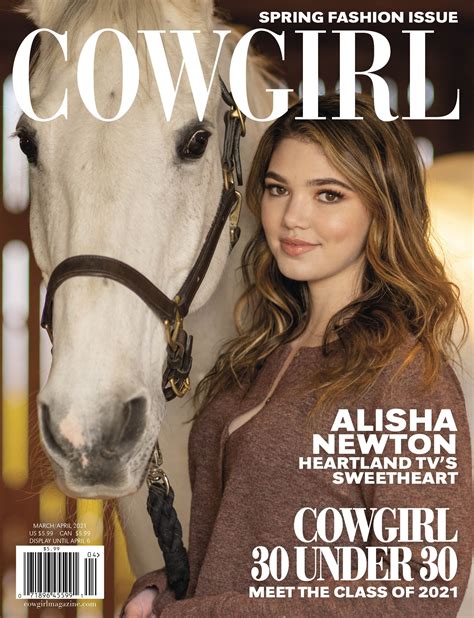 Cowgirl Magazine Marapr2021 Heartlands Alisha Newton Alisha Newton