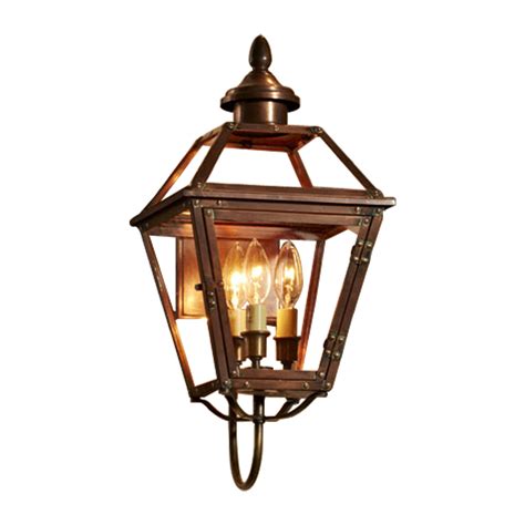 Large hanging copper lantern ceiling light bracket antique style los angeles la. Allen roth outdoor lighting - Lighting and Ceiling Fans
