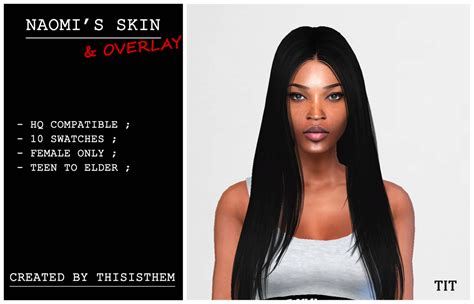 Thisisthem Sims 4 Cc Skin Sims Hair Sims 4 Vintage Glamour