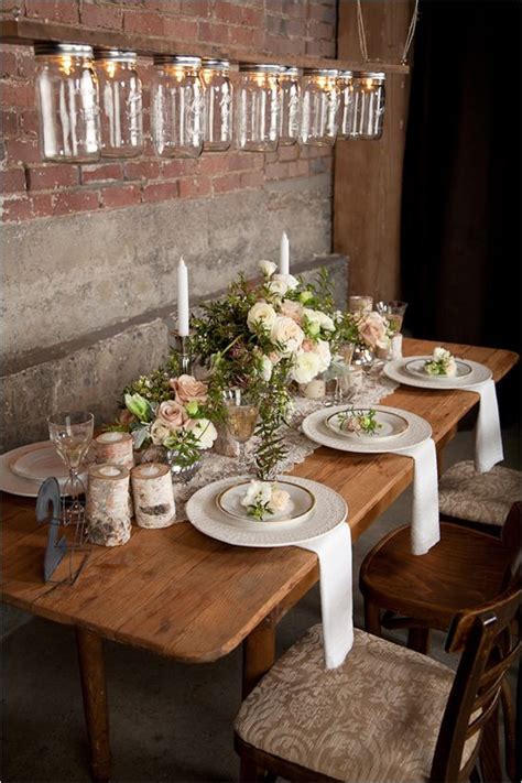 Rustic wedding tablescape - Fab Mood | Wedding Colours ...