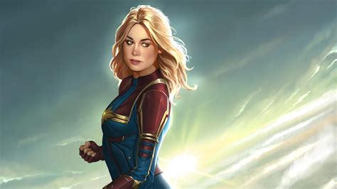 Captain Marvel New Artworks Hd Superheroes K Wallpapers Images Backgrounds Photos And Pictures
