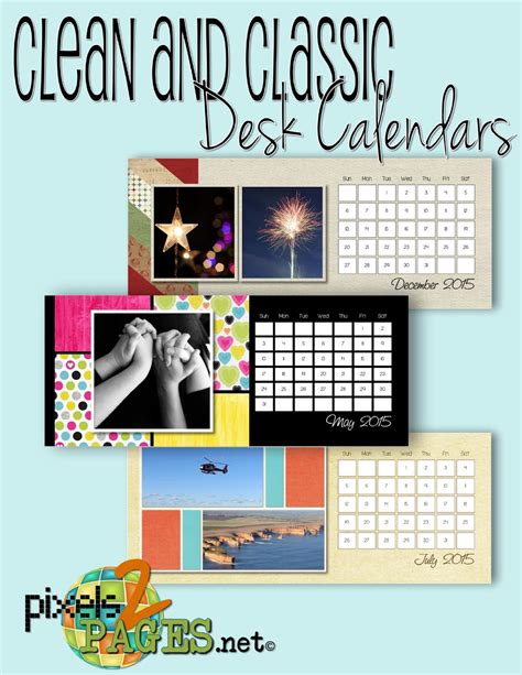 Clean and Classic Desk Calendar Product Catalog by FOREVER pixels2Pages ...