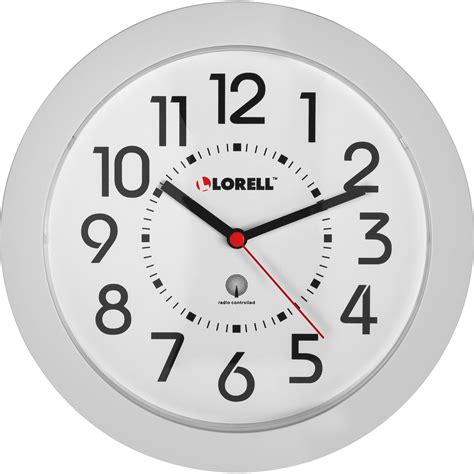 Lorell Llr60985 Radio Controlled 9 Round Wall Clock 1