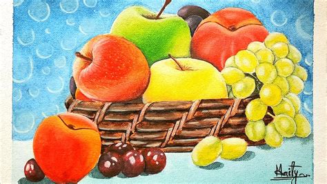 Realistic Still Life Painting In Watercolorhow To Draw Still Life