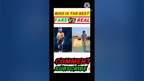 Fake Vs Real Youtube