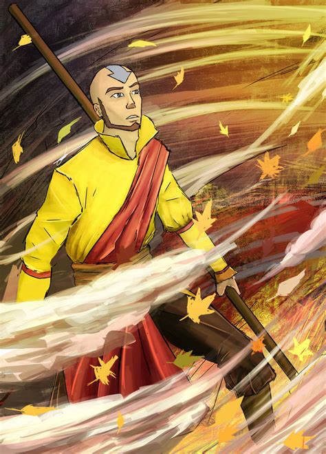 Old Aang By Newguy45247 On Deviantart