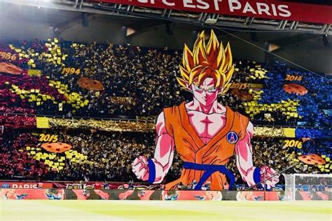 La Coreografia Con Goku Del Paris Saint Germain Diventa Virale Animeclick