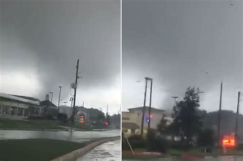Harvey Sends Tornadoes Barreling Through Houston