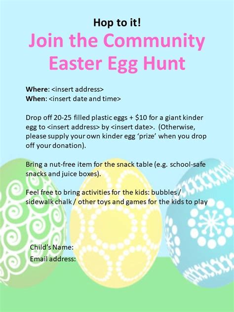 How To Plan A Community Easter Egg Hunt Easter Egg Hunt Egg Hunt